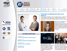 Tablet Screenshot of jornaldacomunicacao.com.br